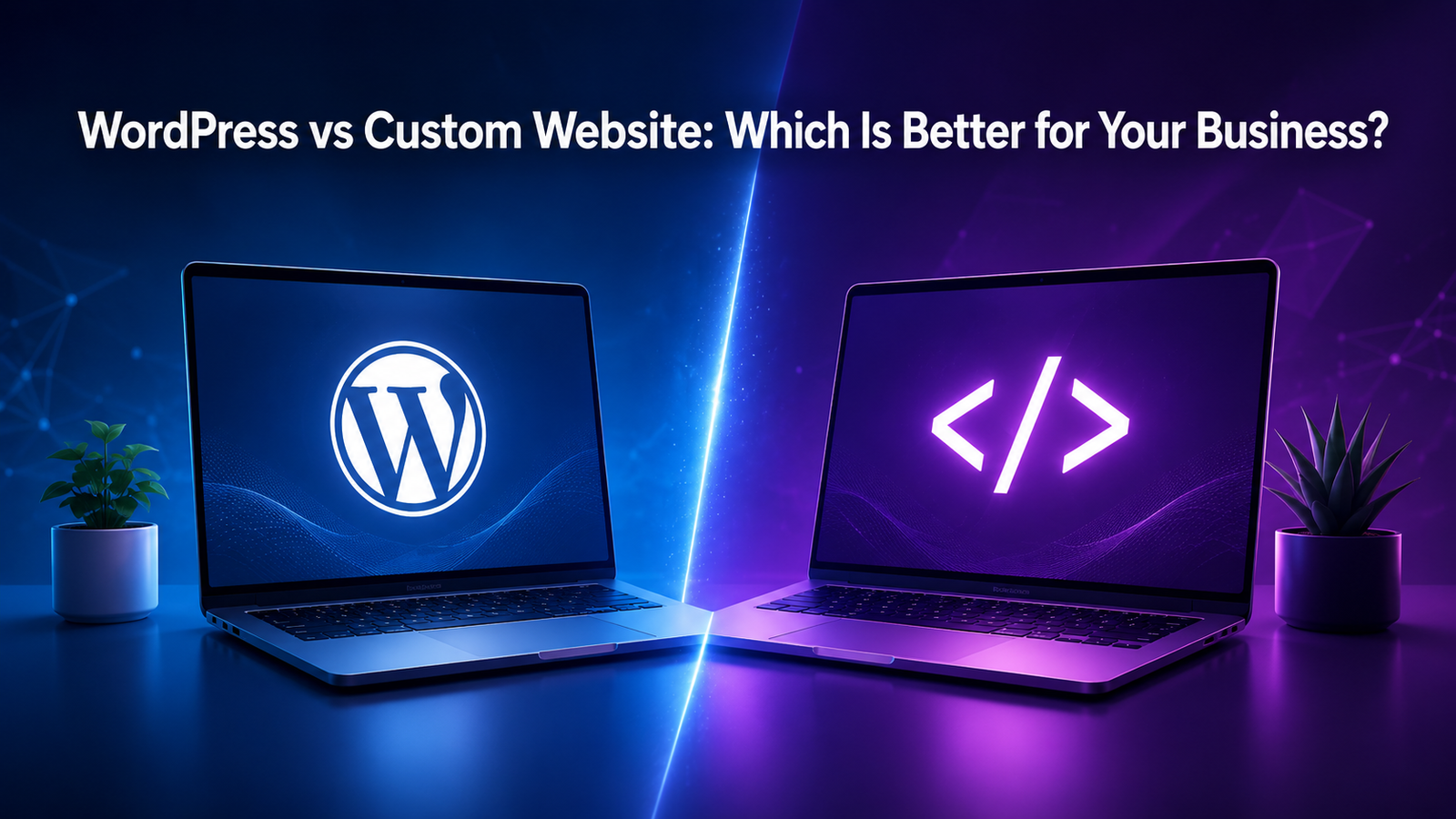 WordPress vs Custom Website: Which Is Better for Your Business? blog image