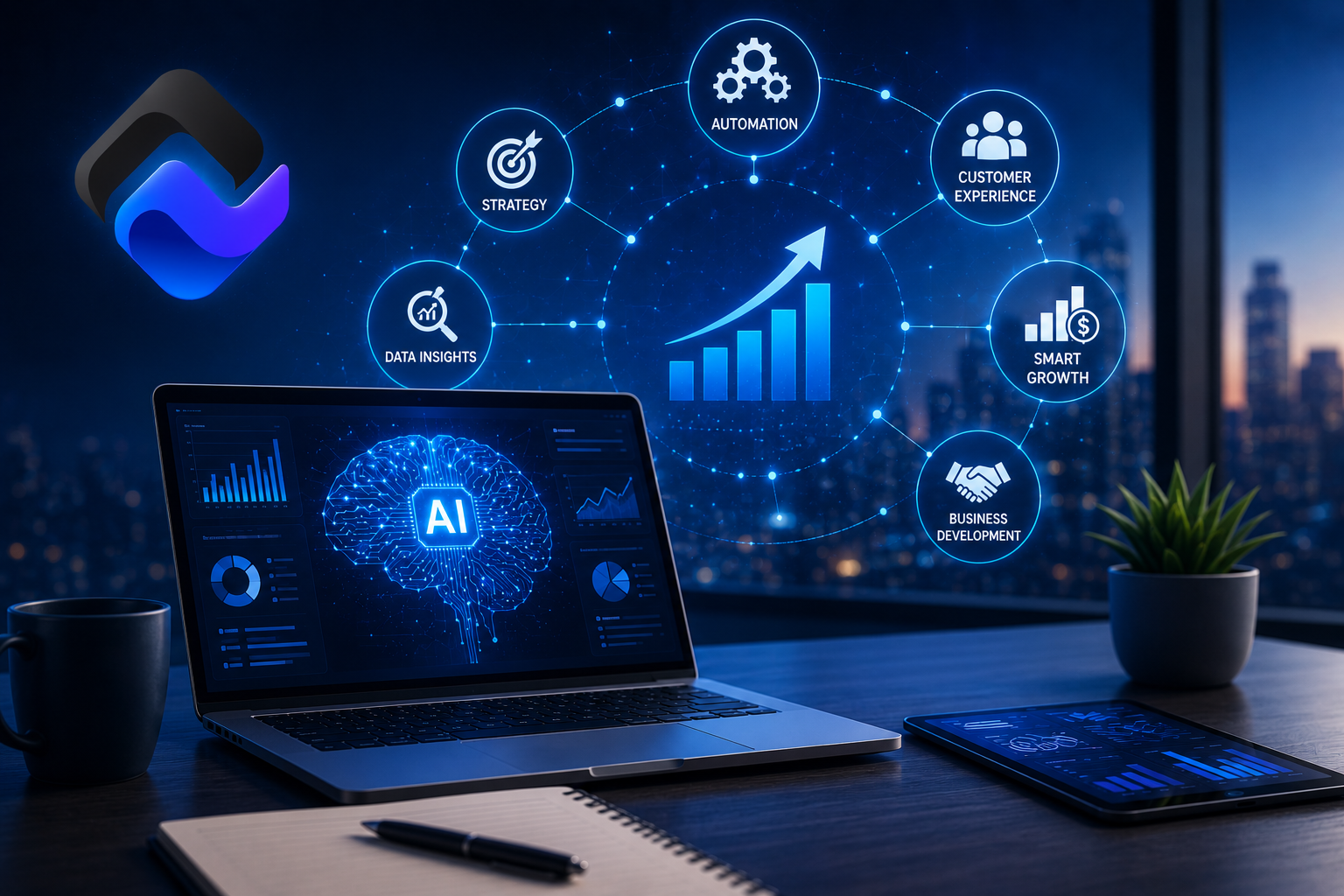AI Workflow Automation: How Businesses Save Time and Scale blog image