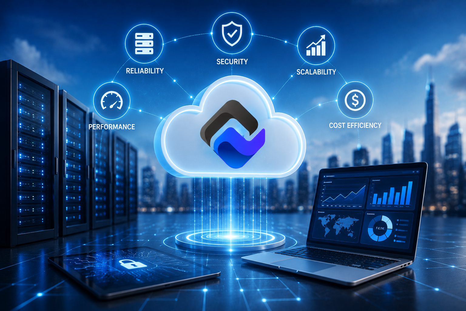 Cloud Hosting for Business Websites: Benefits, Cost and Best Practices blog image