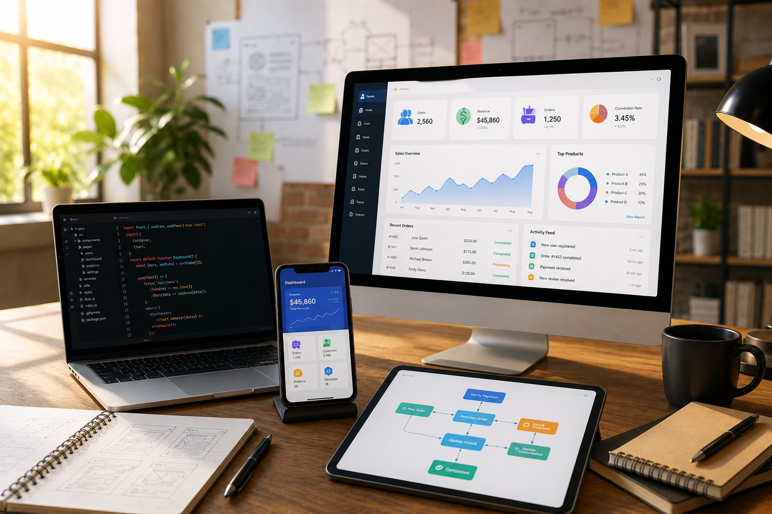 Custom Dashboard Development for Business Reporting blog image