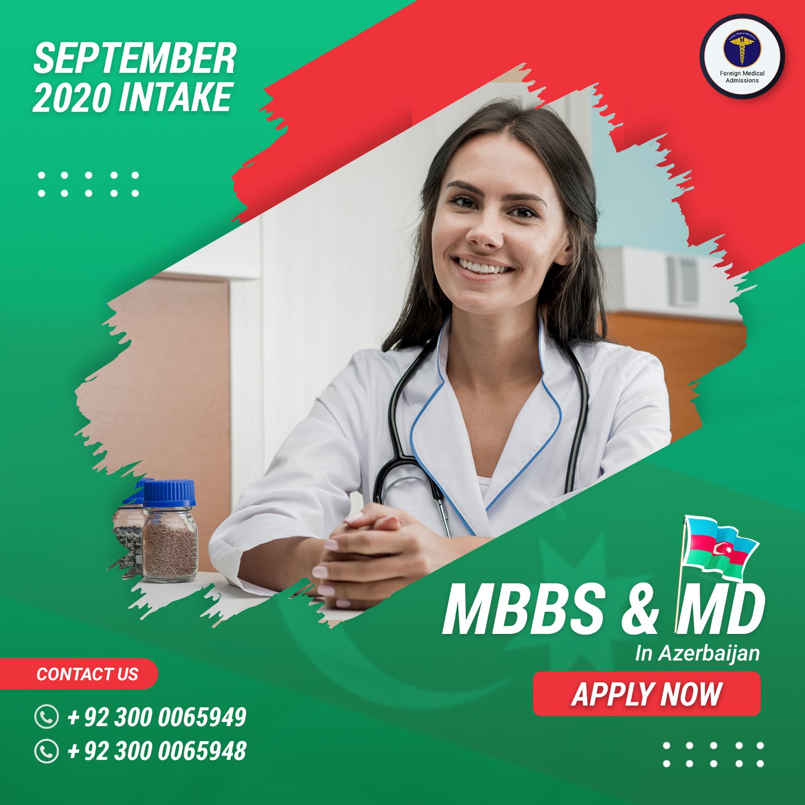 Graphic Designing Project: International MBBS & MD Admissions Agency portfolio image