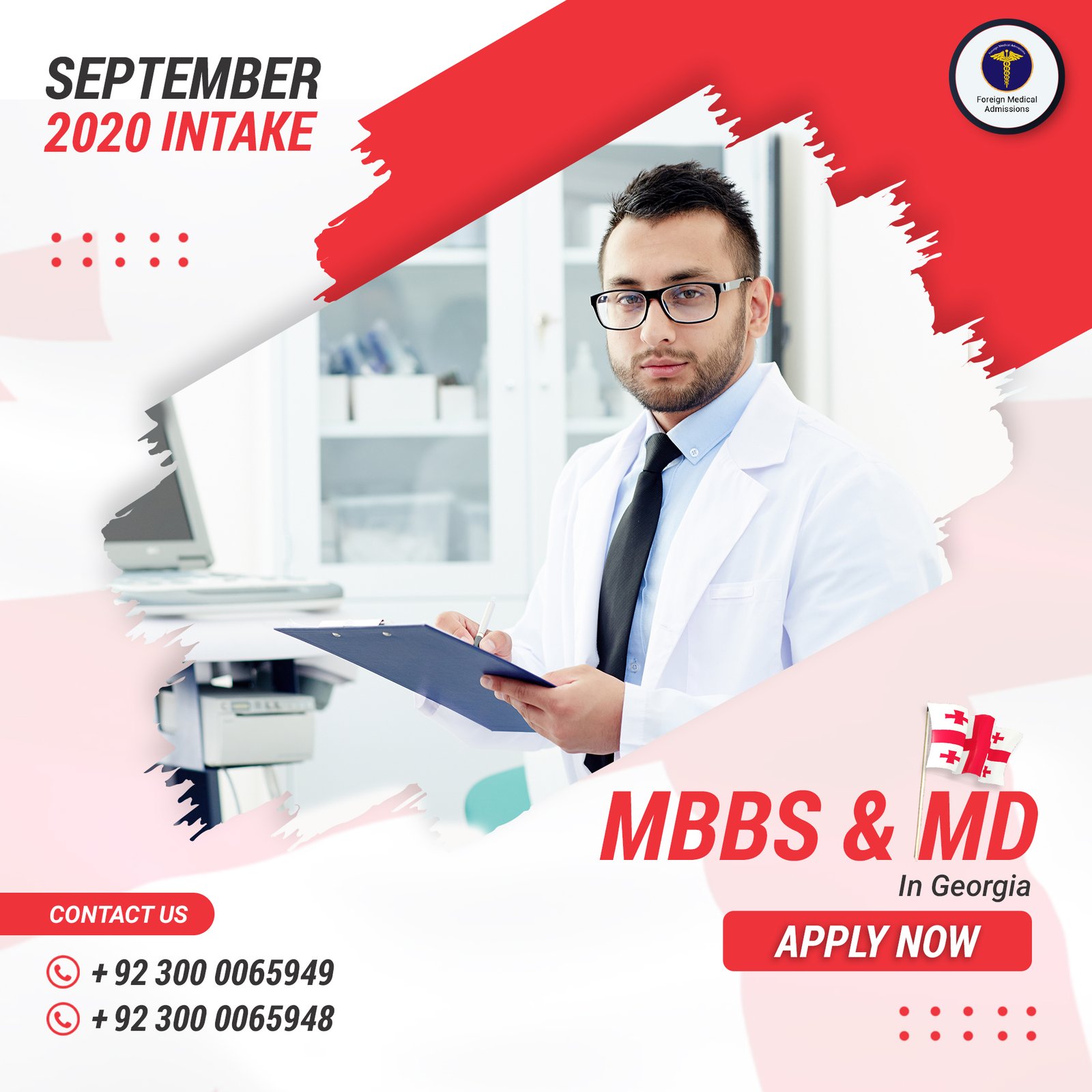 Graphic Designing Project: International MBBS & MD Admissions Agency image 2