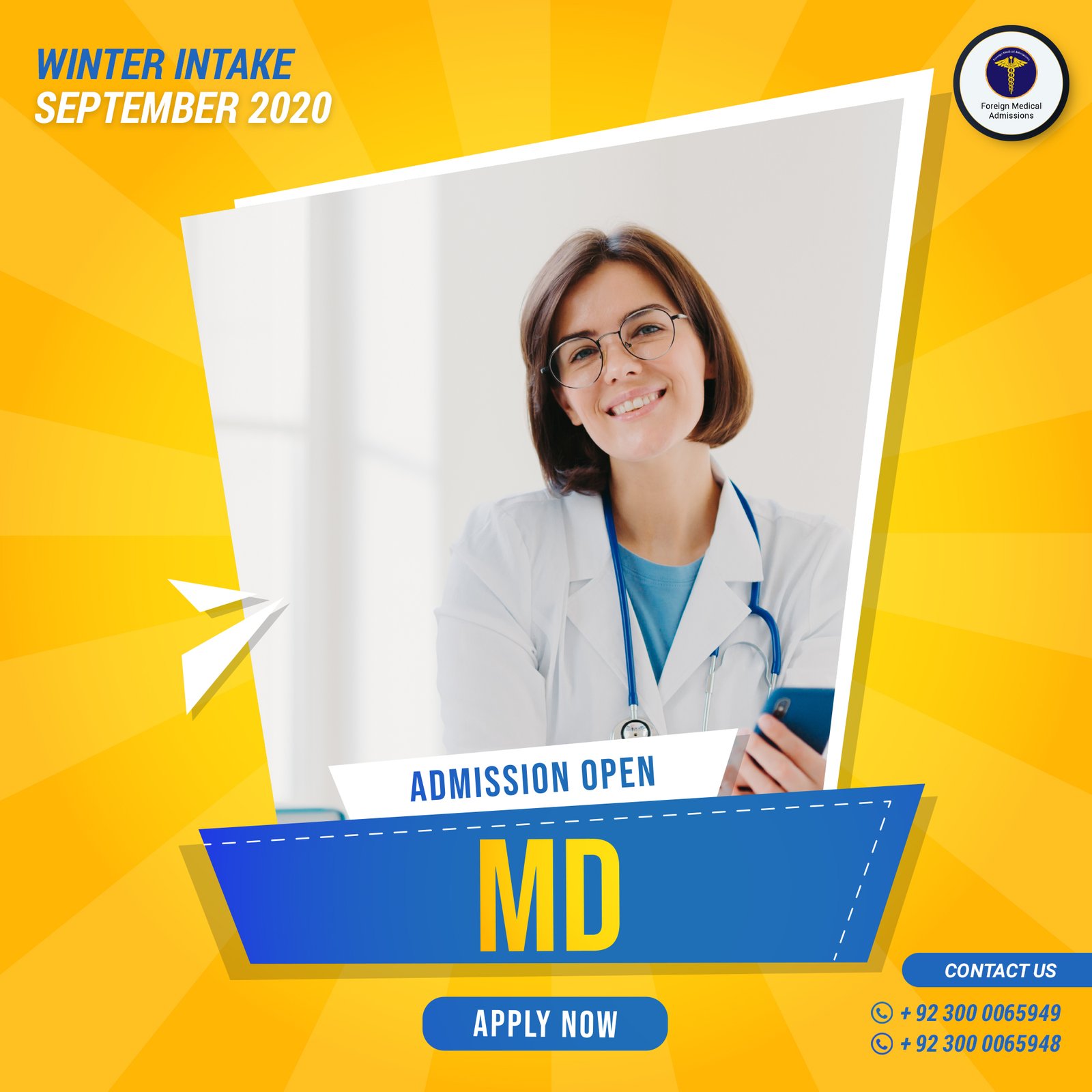 Graphic Designing Project: International MBBS & MD Admissions Agency image 6