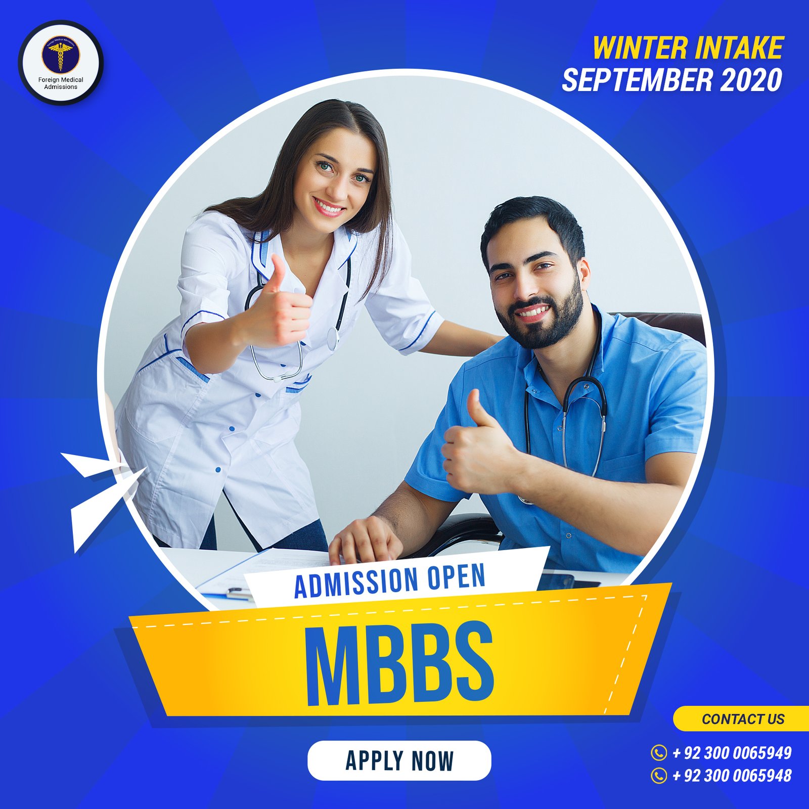 Graphic Designing Project: International MBBS & MD Admissions Agency image 8