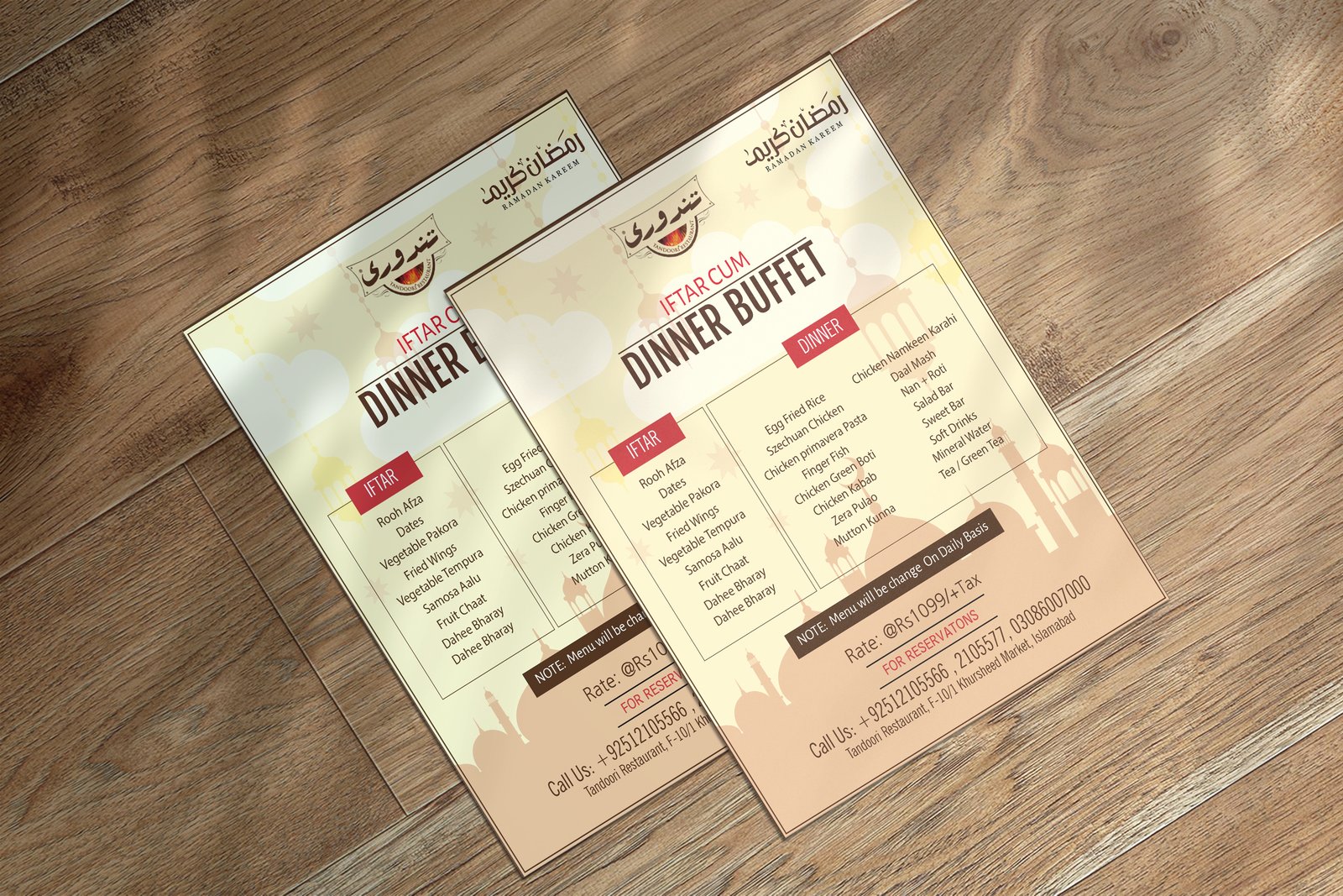 Graphic Designing Project: Restaurant Business image 4