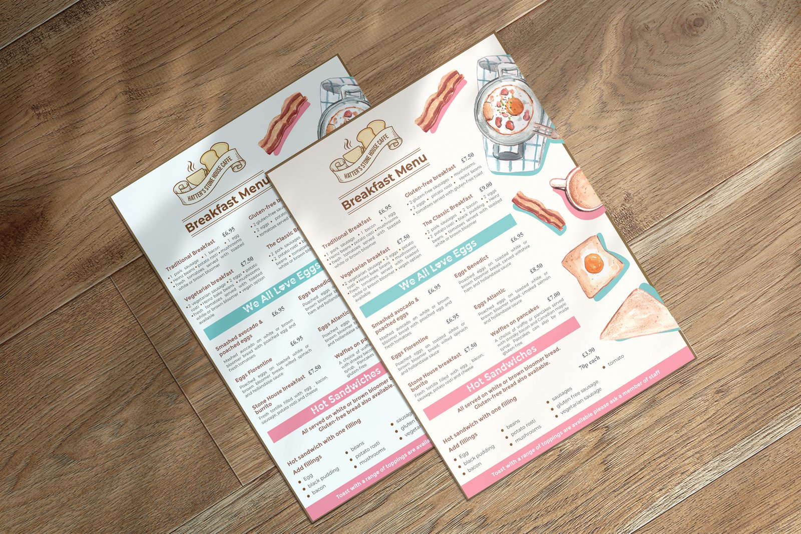 Graphic Designing Project: Restaurant Business image 7