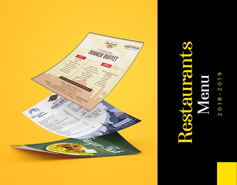 Graphic Designing Project: Restaurant Business image 10