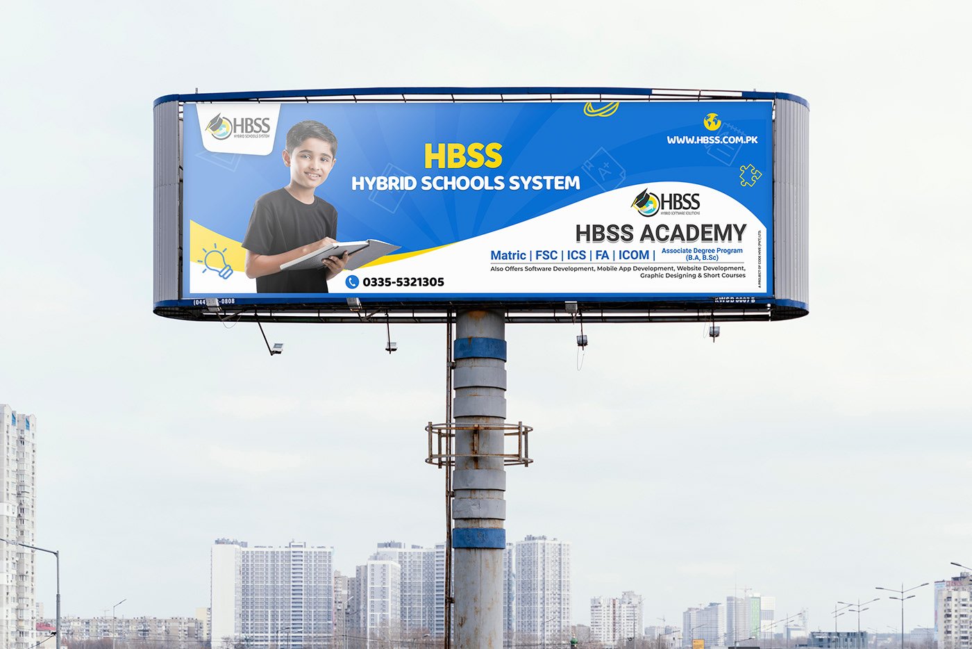 Complete Branding for HBSS Schools System portfolio image