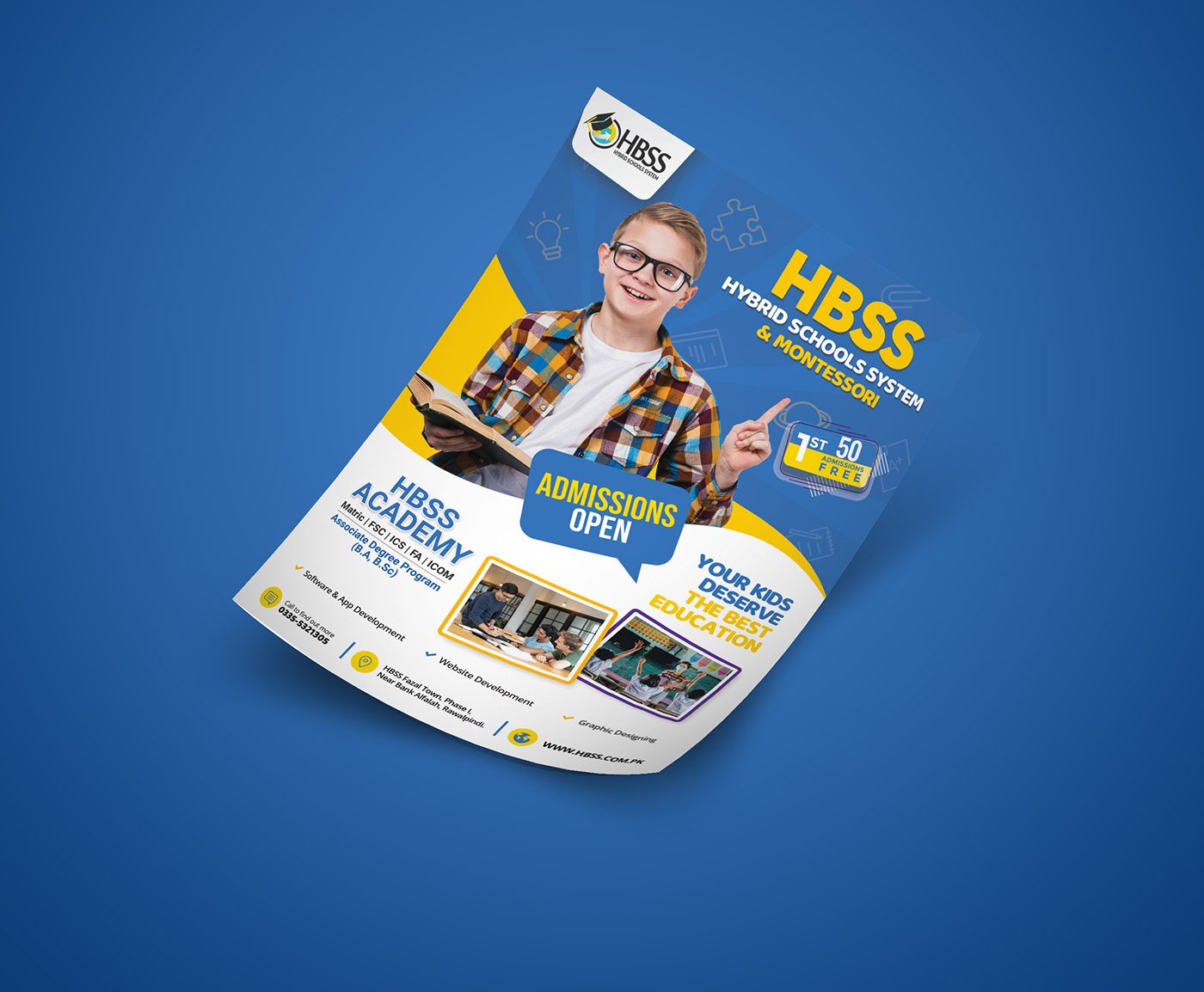 Complete Branding for HBSS Schools System image 2