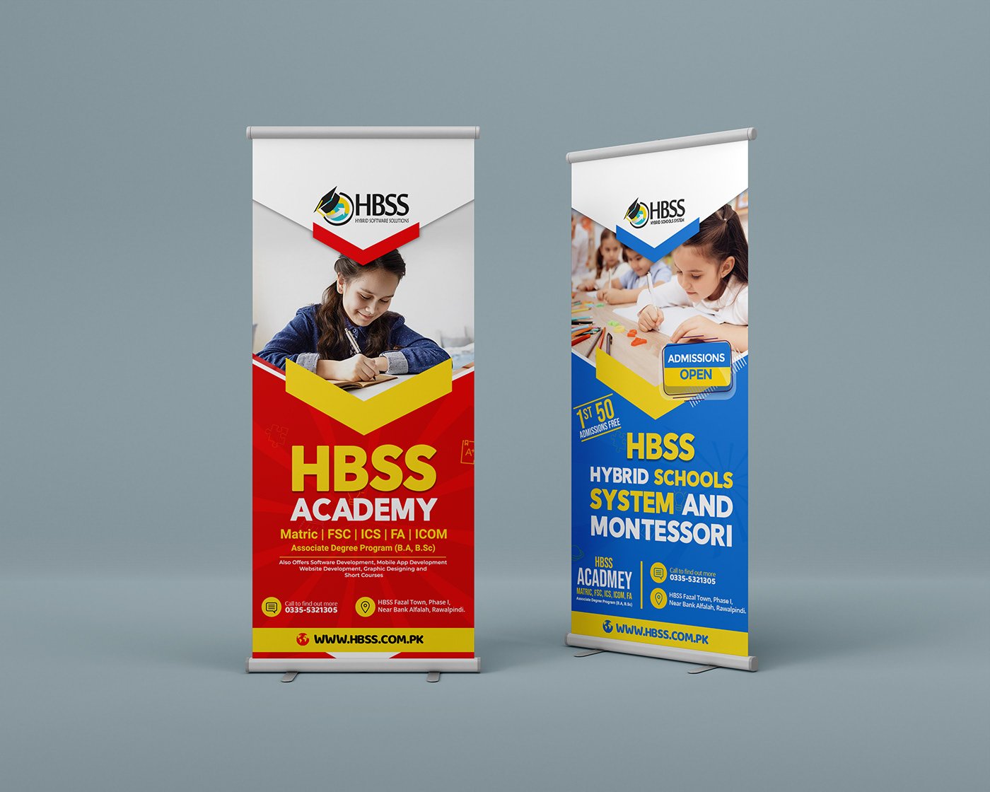 Complete Branding for HBSS Schools System image 7