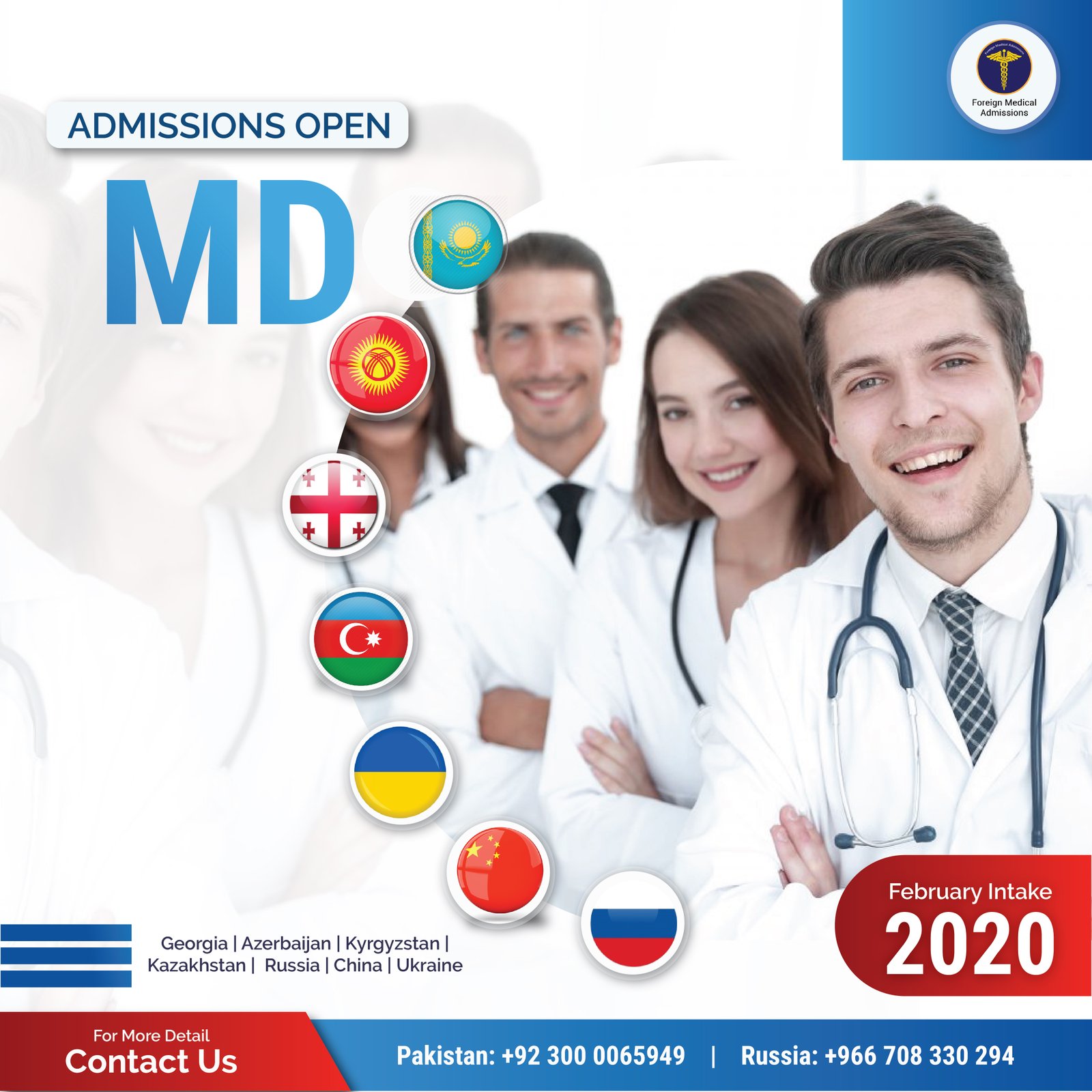 Graphic Designing Project: International MBBS & MD Admissions Agency image 3
