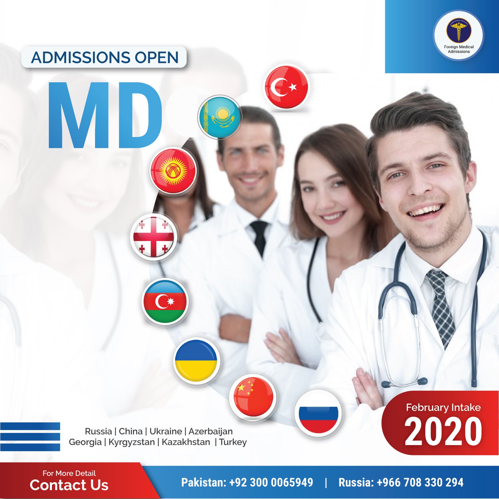 Graphic Designing Project: International MBBS & MD Admissions Agency image 6