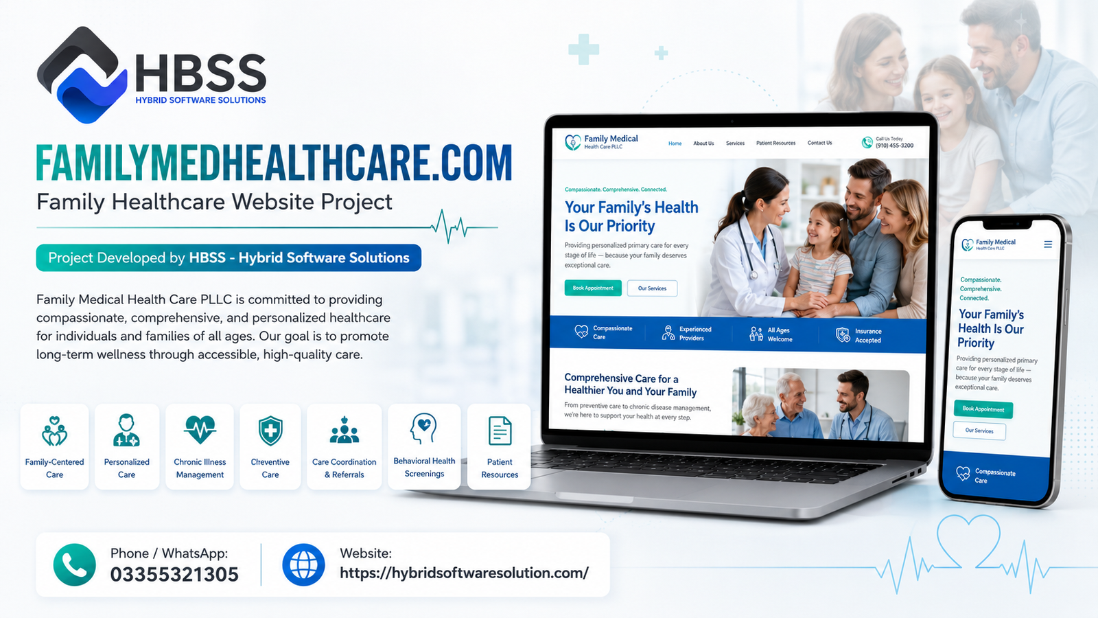 FamilyMedHealthcare portfolio image