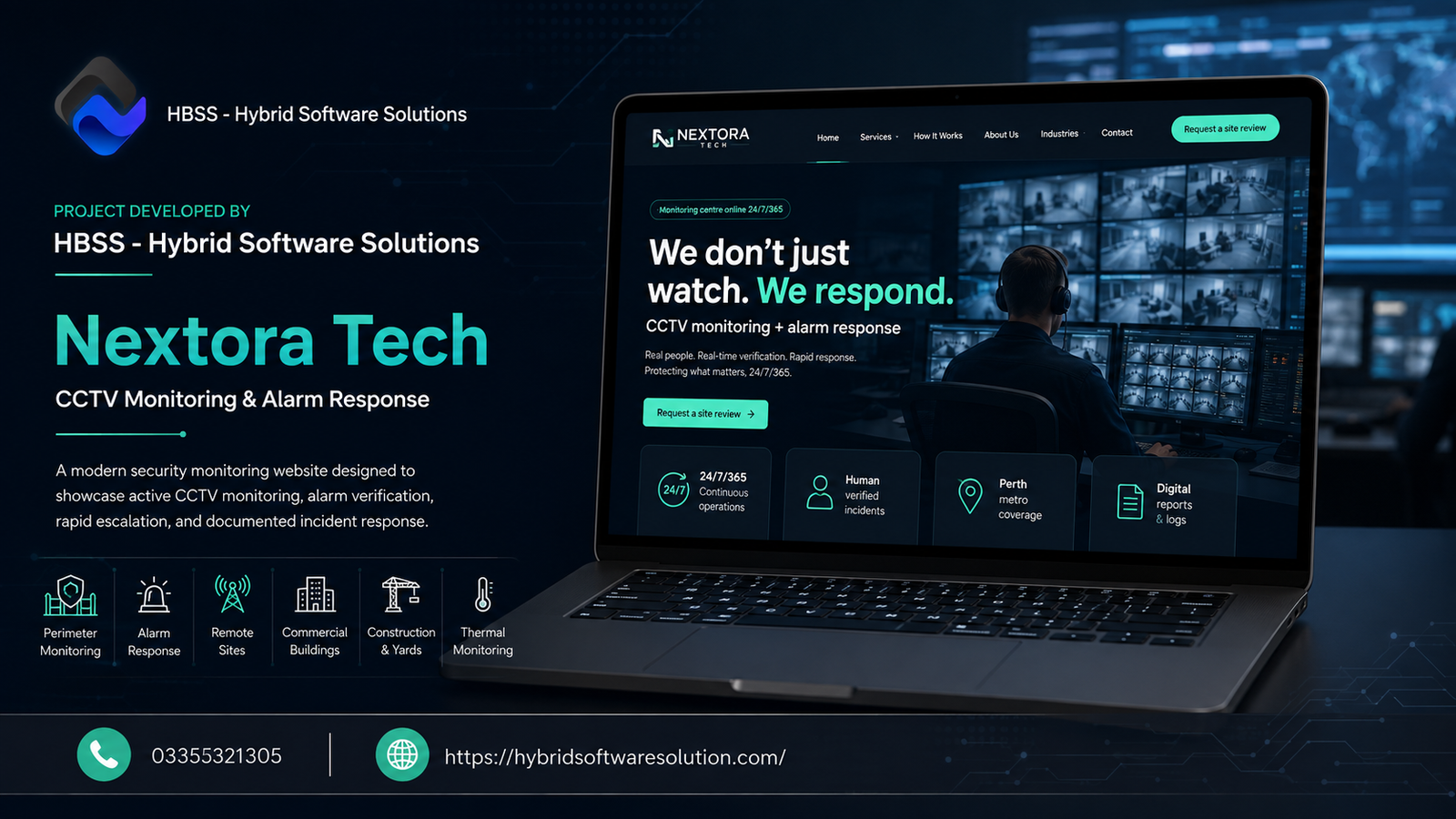 NextoraTech.com.au portfolio image