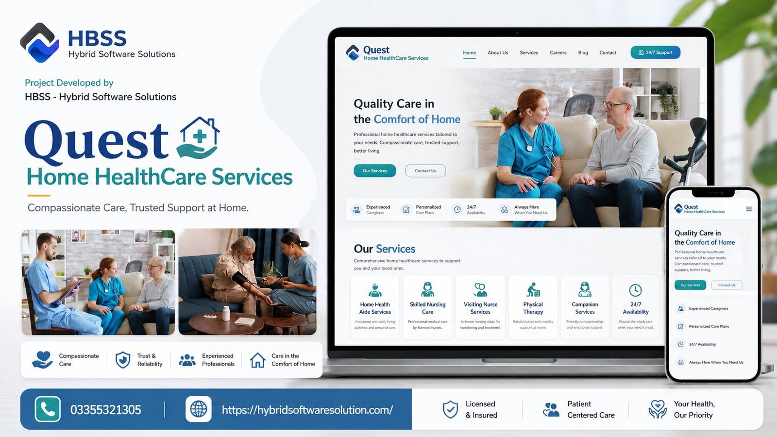 Quest Home Health Care Services portfolio image